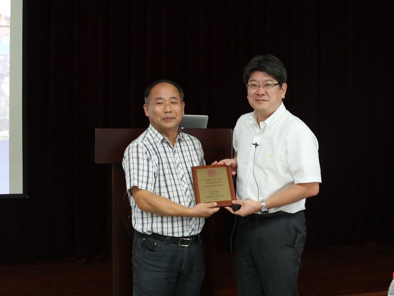 日本京都大学Michinori Suginome教授访问重点实验室